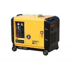 China Home Diesel Powered Portable Generator Portable Size 5000 Watt Soundproof supplier