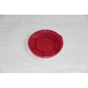 China Red / green  PE PET can lids with pull handle , small printable tin can lid supplier