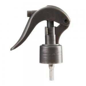 China Ribbed Collar Mini Spray Pump Trigger For Spray Bottle With Lock Button supplier