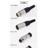 China M16 2 Pin 12 Pin 24 Pin waterproof electrical cable connector wholesale
