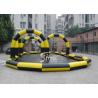 Custom made outdoor N indoor go karts inflatable race track for zorb balls and