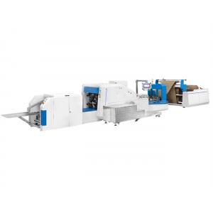 China Customized Plc Kraft Paper Bag Making Machine Fully Automatic supplier