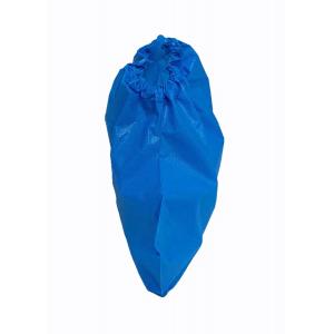 Water Prevention Disposable CPE Shoe Cover For Laboratory