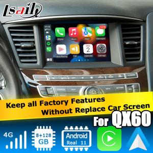 China Infiniti QX60 GPS Android automatique Système de navigation Carplay Interface multimédia Android 11 8+128 Go supplier