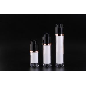 UKMS14 15ml-30ml-50ml Round Rotating lift type airless bottle,  acrylic airess bottle for Men cosmetics