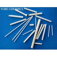 China Custom Ivory Aluminum Oxide Ceramic Rod High Temperature Resistance on sale