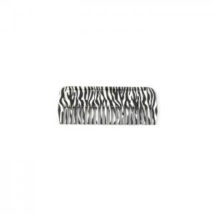 PP Horse Mane And Tail Comb Colourful Zebra Patterned For Horse Grooming