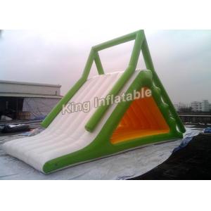 China Durable 0.9mm PVC Children Inflatable Water Slide / Iceberg for Ocean or Swimming Pool supplier