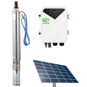 China 10hp Agriculture Water Pump High Pressure Mini Solar Water Pump For Irrigation supplier