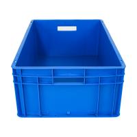 China Transport Storage Box Solid Plastic Turnover Crate Industrial Stackable Plastic Crate on sale