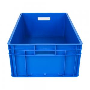 Transport Storage Box Solid Plastic Turnover Crate Industrial Stackable Plastic Crate