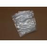 Crystal 0.08 - 0.1 Mm Vacuum Pouch Bags Waterproof With 2 Sealing Sides