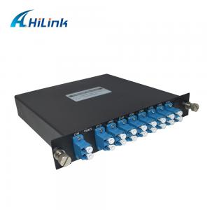 High Isolation HL-CWDM Mux Demux Module 8+1 Multiplexer With 8 Channel