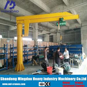 Exported to North of America Pillar Mounted Cantilever Jib Crane with Chain Hoist