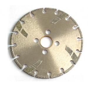 China High Sharpness Diamond Cutting Blade , Concrete Cutting Blades For Angle Grinder supplier