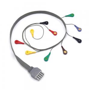 OEM Latex Free ECG Holter Cable Practical Dynamic For TLC5000