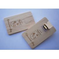 China factory wholesale wooden card usb flash drive usb storage free logo printing for sale