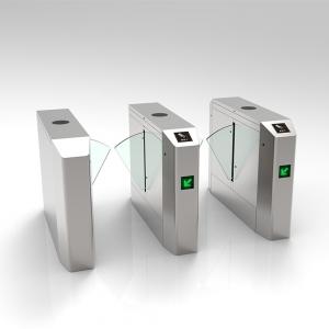 China Access Control Flap Barrier Gate Strangers Capture Photo Record Face Recognition Turnstile supplier