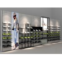 China Multi Functional Wall Shoe Display Racks / Shoe Store Display Shelves  on sale