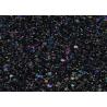 China Cotton Backing Laser Black Glitter Fabric , Sparkle Mixed Glitter Material Fabric wholesale