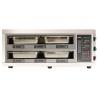 Counter Type 2 Layer 4 Tray Food Warmer Cabinet LED Digital Display Independent
