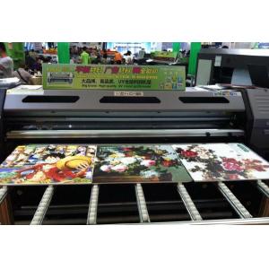 China Ricoh Gen4 Head Digital Uv Flatbed Printer For Rigid Board Printing supplier