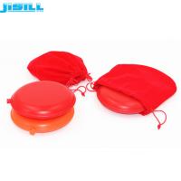China Long Lasting Microwave Reusable Hot Pack Hard Plastic Round Shape Elements For Food Warm on sale