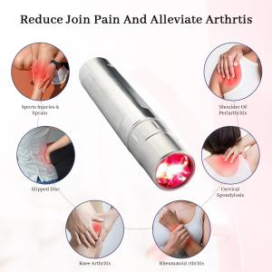 China 850nm Red Light Therapy Flashlight 630nm 660nm Red Light Therapy Torch Relieve Joint Pain supplier