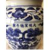 China Blue And White Pine Ancient Chinese Porcelain Bamboo And Plum Pagoda Bottle wholesale