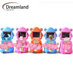 China Steel Kids Game Machine Unique Shark Theme With Bright Colors And Lighting Effects 30kg wholesale