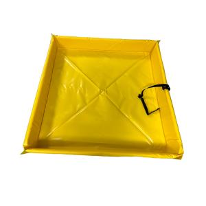 China Collapsible Foam Wall Pop Up Mini Spill Containment Berms 24'' X 24'' X 4'' wholesale