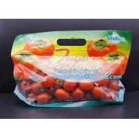 China Reclosable Fresh Fruit Cucumber Packaging Bag with Air Hole, Fruit Protect Peach Bag/kiwi Fruit Bag, fresh fruit bag wit on sale