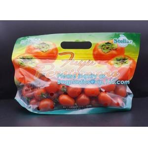 China Reclosable Fresh Fruit Cucumber Packaging Bag with Air Hole, Fruit Protect Peach Bag/kiwi Fruit Bag, fresh fruit bag wit supplier