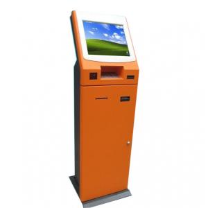 China Healthcare Kiosk / Multimedia Kiosks With Card Dispenser, Barcode Scanner and Card Reader supplier