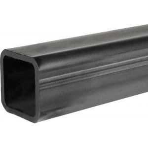 Metal Iron Black Square Steel Tubing Stable Wear Resistance High Bearing Capacity