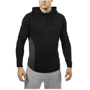 China Plus Size Fleece Lined Hoodie Drawstring Mens Thick Pullover Hoodies For Sport Team supplier