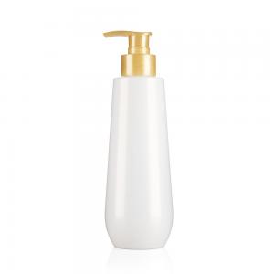 Pearl White 200ml Lotion Pump Bottle For Personal Care Liquid