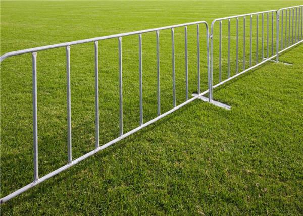 Galvanized removable crowd control barriers panels waterproof SGS standard