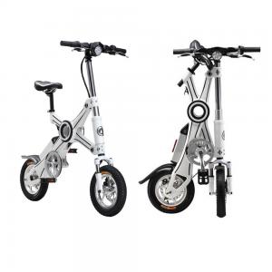 China Adult Foldable Electric Scooter , folding electric bike with Pedal and Seat supplier