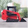 China Diesel EPA CE Approved Track Skid Steer Loader Mini Pale Compatte Cingolate with Forestry Mulcher Attachments wholesale