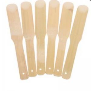 18Cm Disposable Biodegradable Bamboo Stuffing Spoon For Dumpling Wonton Stirring