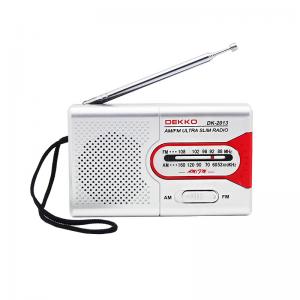 China Private model Portable AM FM Radio OEM LOGO Color 2 Band ABS With Speaker supplier