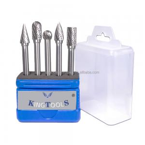 China Cemented Carbide Rotary Files Burrs For Metal Processing Carbide burr 5 Pieces Set supplier