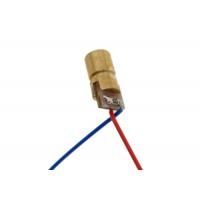 China DC 5V Electronic Components , 650nm Laser Diode Module With Red Copper Head Tube on sale