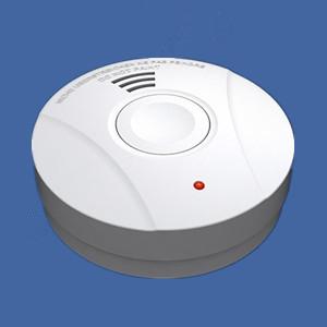 China 5 year 3V sealed lithium battery powered standalone smoke detector with CE supplier