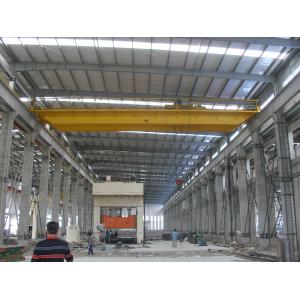 China QD20t-22m Double Girder Overhead Cranes Travelling with Sturdy Cylindrical Motors supplier