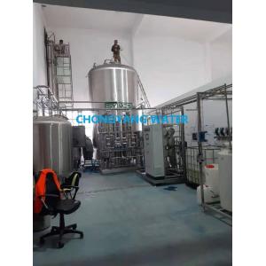 Edi Module Water Treatment Ro Purified Water System For Pharma Pasteurization System