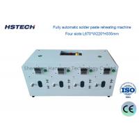 China Solder Paste Machine with Imported Electrical Components and Multiple Temperature Tanks on sale