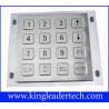 Численные ключи кнопочной панели 16 металла ATM промышленные плоские для панели