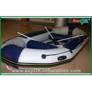 Portable PVC Inflatable Boats With Paddle , Lightweight Inflatable Boat